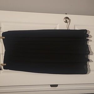 Black Flowy Skirt, Large